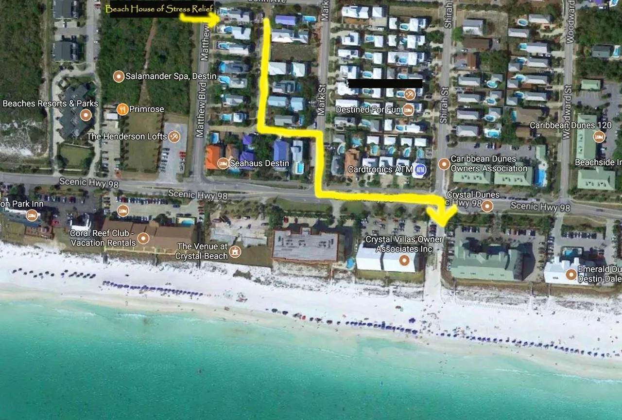 Beach House Of Stress Relief Destin 0*,